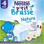 Voir la diapositive 5 : NESTLE P'tit brassé petit pot dessert lacté nature sucré dès 6 mois 4x100g