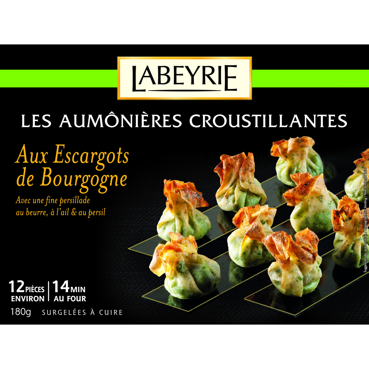 LABEYRIE Apéritif haut de gamme et rapide à préparer 12 pièces 180g