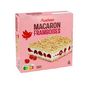 Voir la diapositive 2 : AUCHAN Macaron aux framboises 6 parts 390g