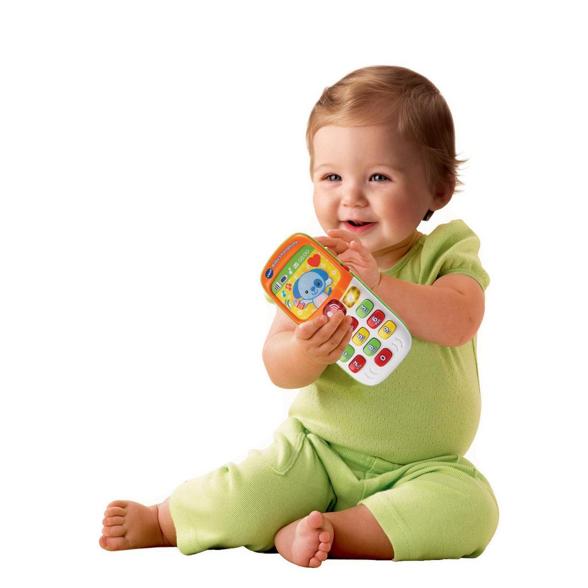 VTECH Baby Smartphone Bilingue - Bleu