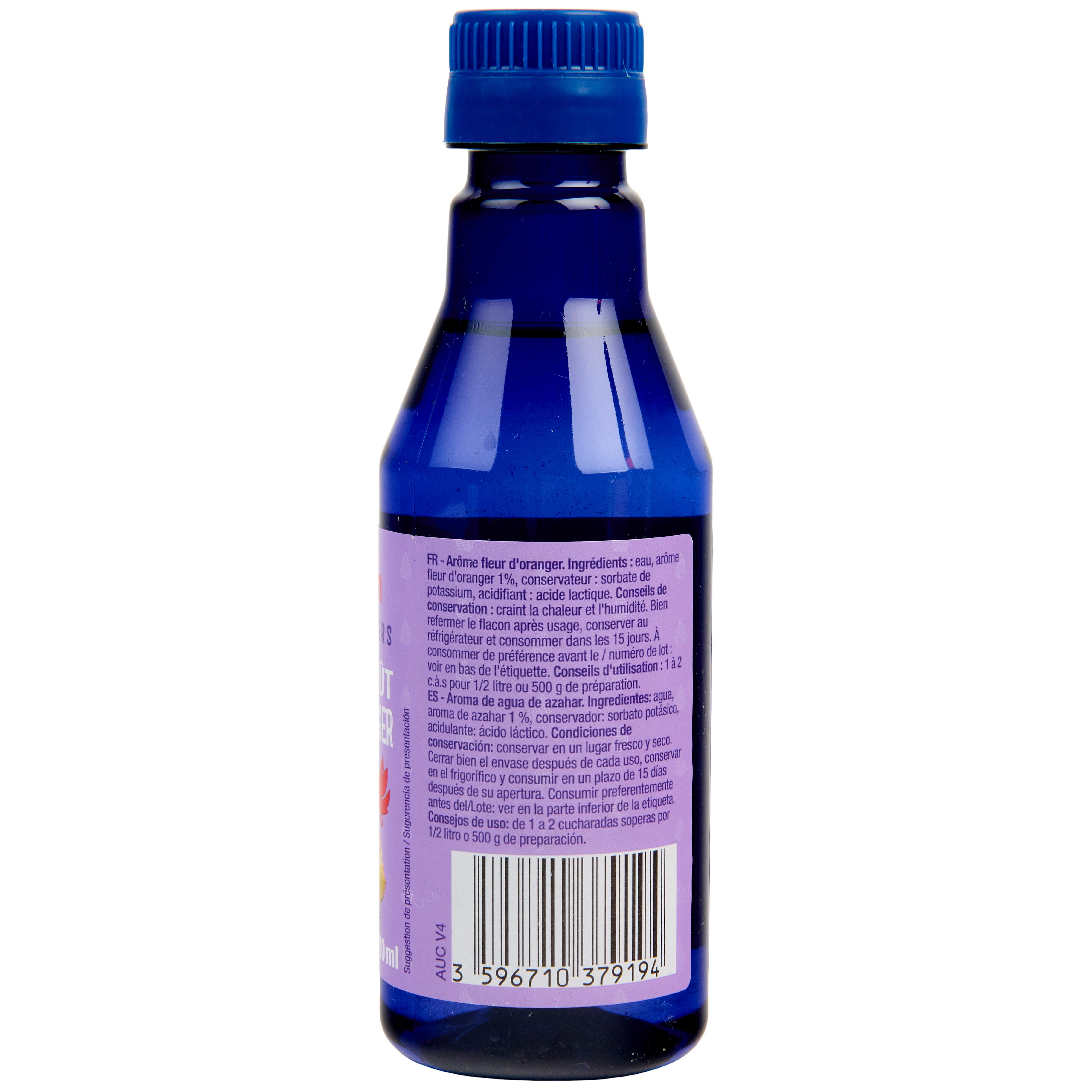Voir la diapositive 3 : AUCHAN Arôme fleur d'oranger 200ml