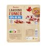 Voir la diapositive 2 : AUCHAN Lardons fumés réduit en sel 2x75g
