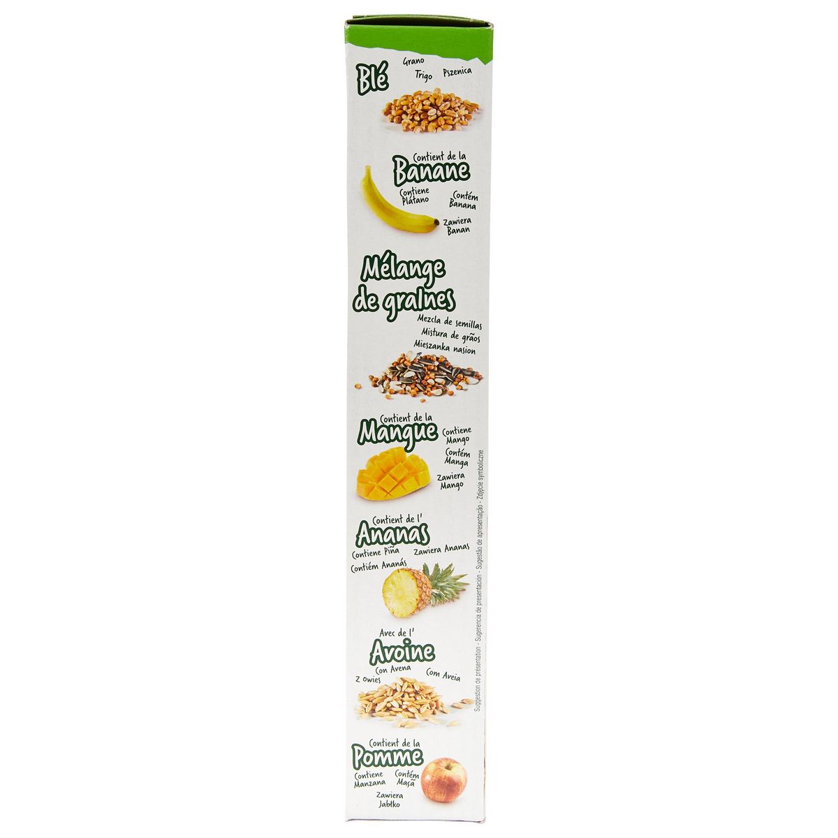 AUCHAN Baguettes aux fruits pour lapins nains 2x100g