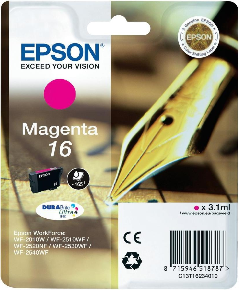 Voir la diapositive 2 : EPSON Cartouche 16 - Magenta