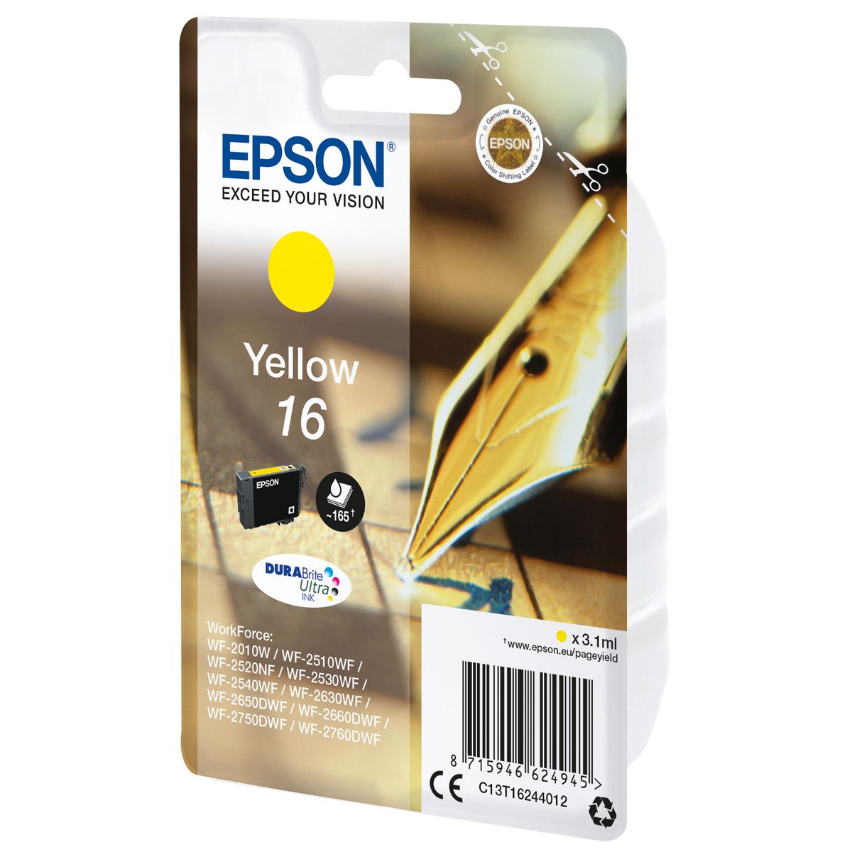 EPSON Cartouche 16 -  Jaune