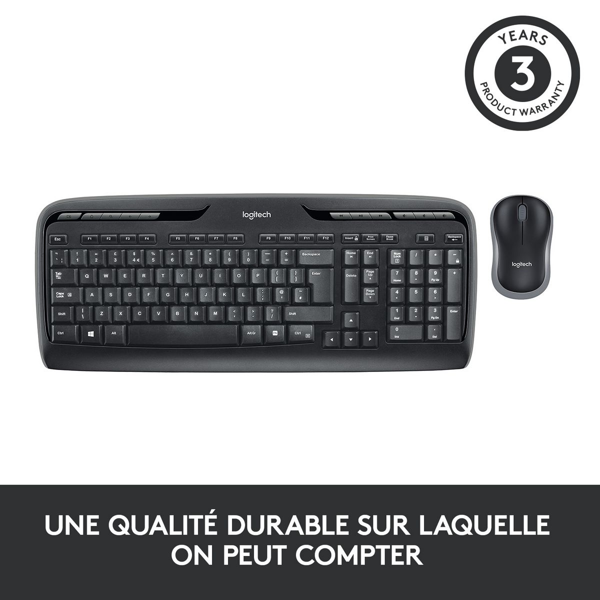 LOGITECH LOGITECH COMBO SANS FIL MK330 