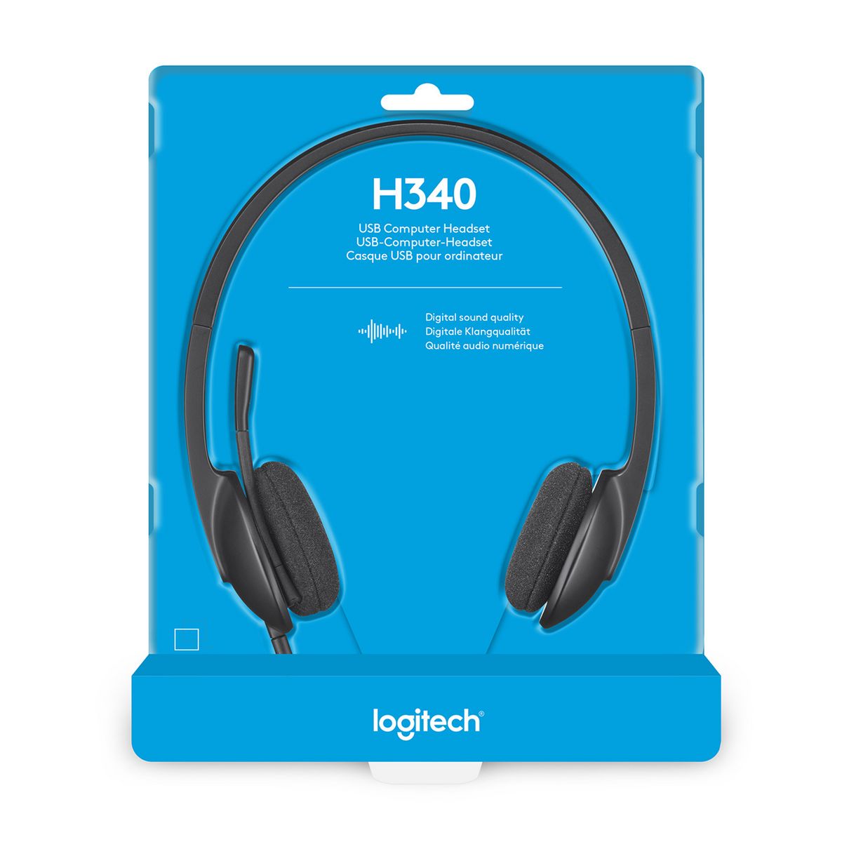 LOGITECH Casque Filaire H340 USB Stéréo avec Micro