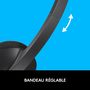 Voir la diapositive 7 : LOGITECH Casque Filaire H340 USB Stéréo avec Micro