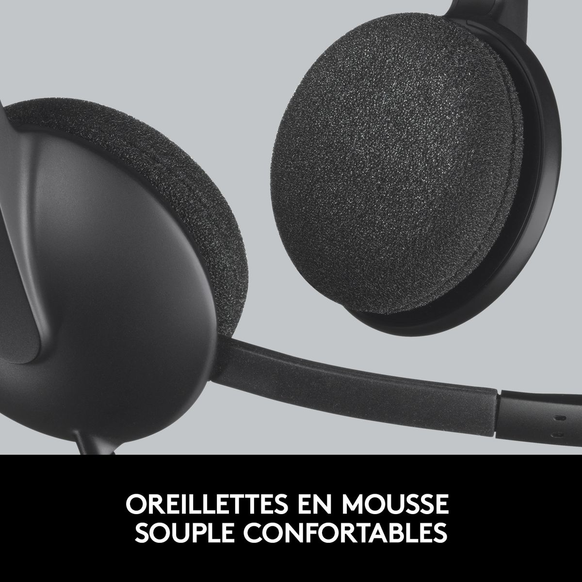 LOGITECH Casque Filaire H340 USB Stéréo avec Micro
