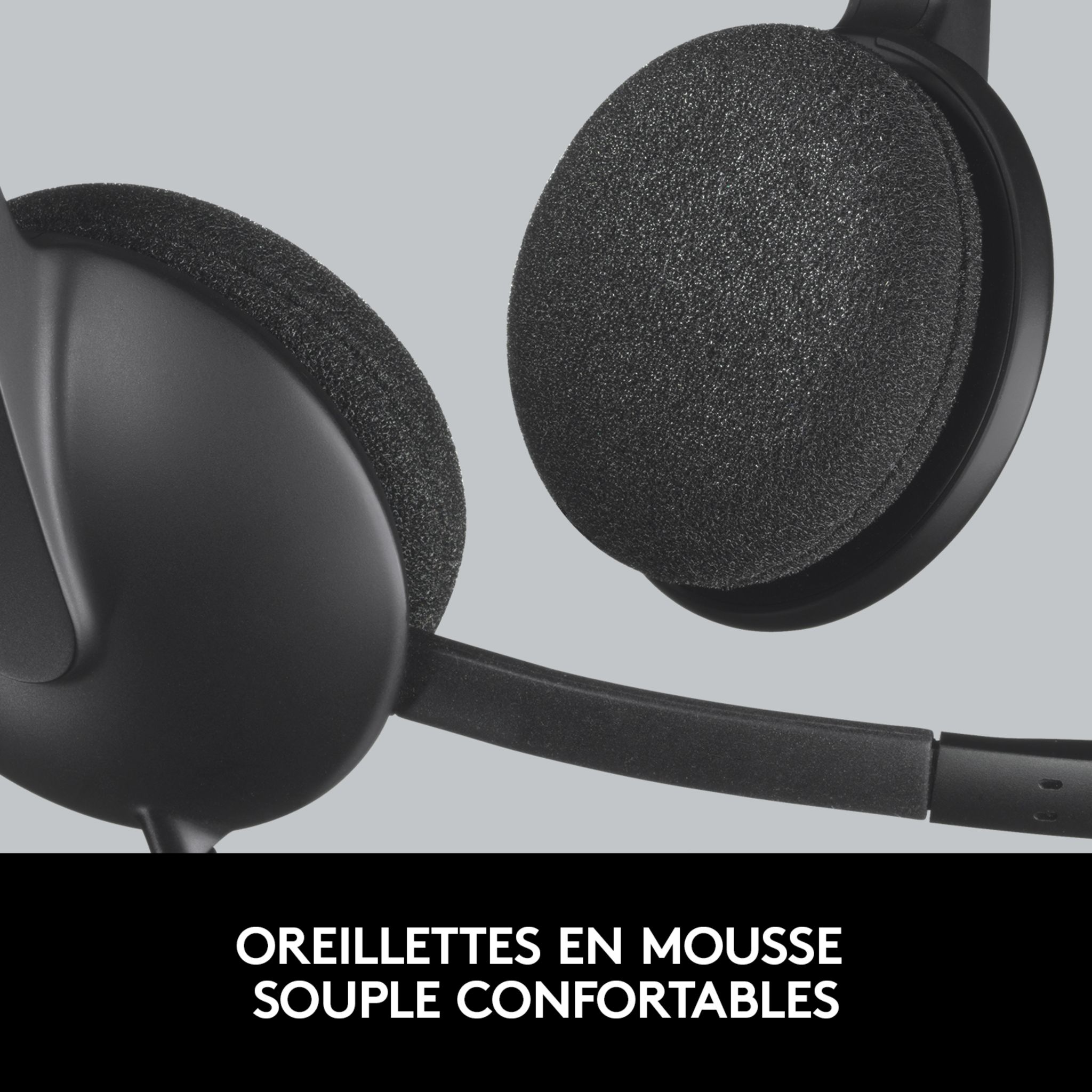Voir la diapositive 8 : LOGITECH Casque Filaire H340 USB Stéréo avec Micro