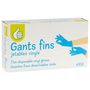 Voir la diapositive 2 : POUCE Gants fins jetables en vinyle taille unique 100 gants