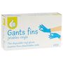 Voir la diapositive 3 : POUCE Gants fins jetables en vinyle taille unique 100 gants