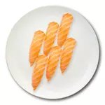 SUSHI GOURMET Sushi au saumon 6 pièces 180g