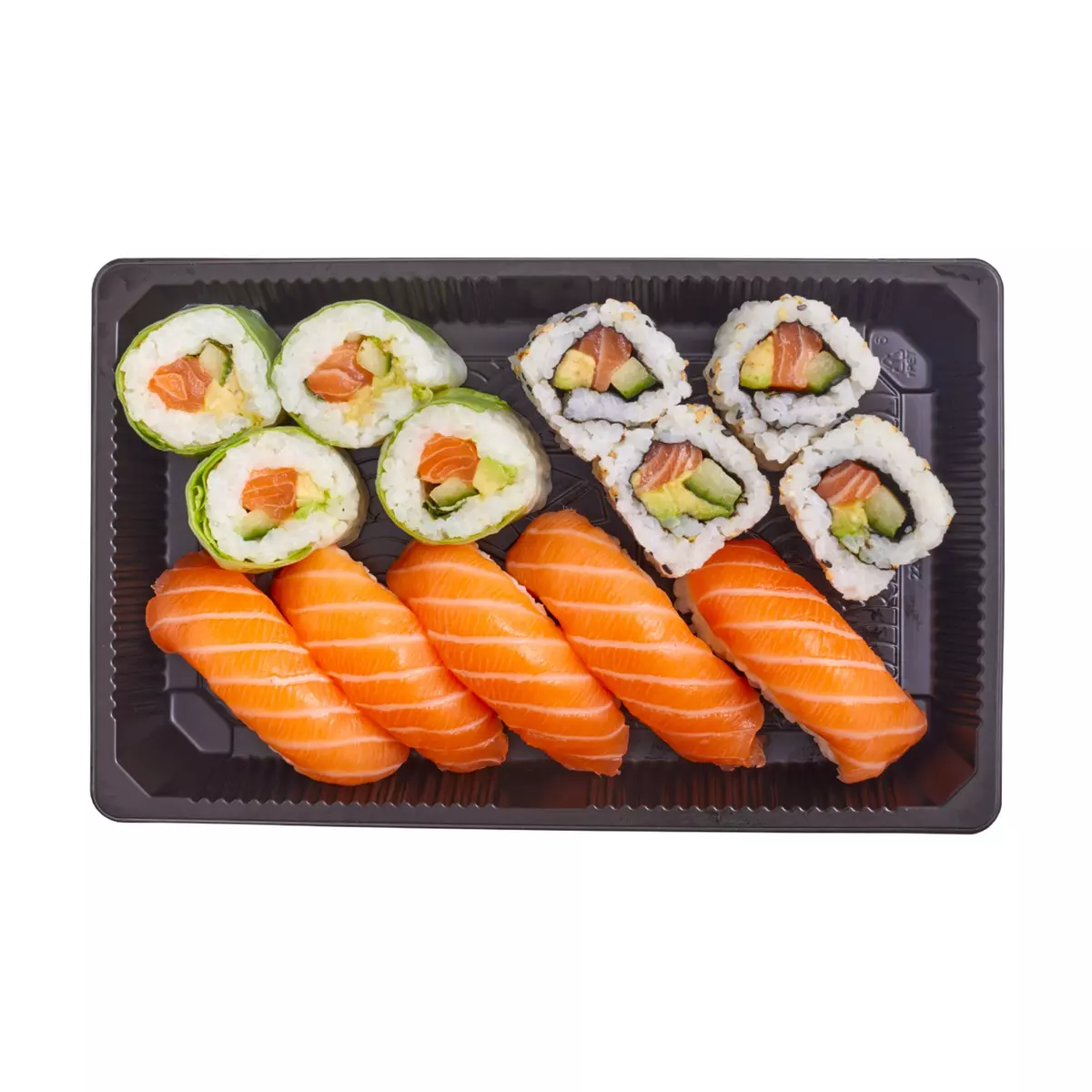 SUSHI GOURMET Sushi et california au saumon 12 pièces 270g