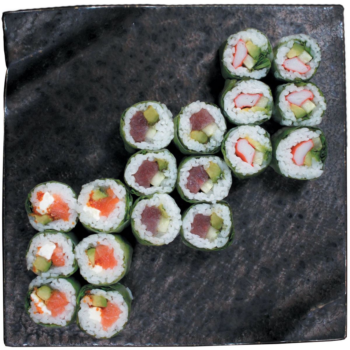 SUSHI GOURMET Cristal découverte 18 pièces 400g