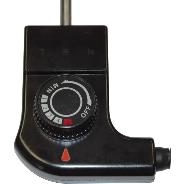 Voir la diapositive 2 : DOMOCLIP Plancha électrique Dom 231 - Noir
