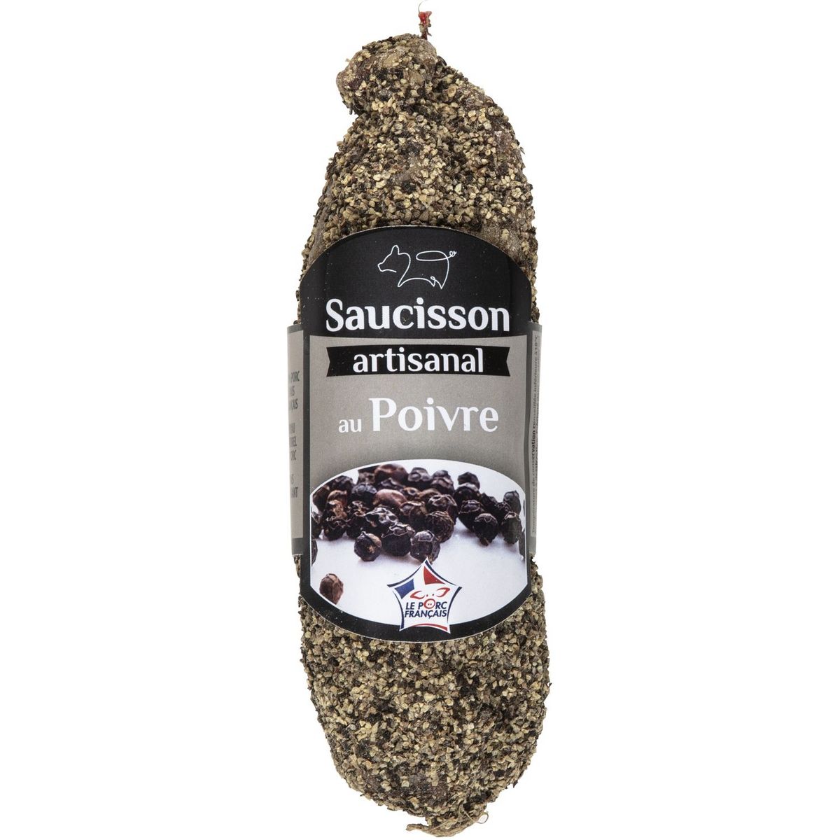 Saucisson artisanal au poivre 180g