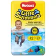 HUGGIES Little swimmers couches piscine taille 2-3 (3-8kg) 12 couches