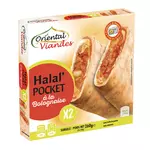 ORIENTAL Halal pocket bolognaise 2 pièces 260g