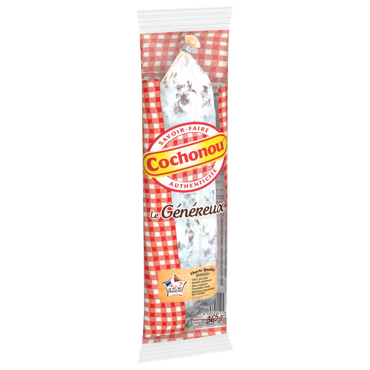 COCHONOU Saucisson sec le généreux 365g