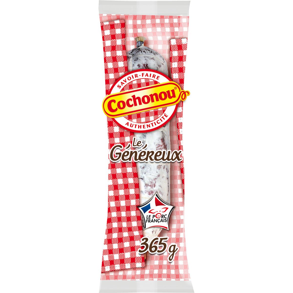 COCHONOU Saucisson sec le généreux 365g