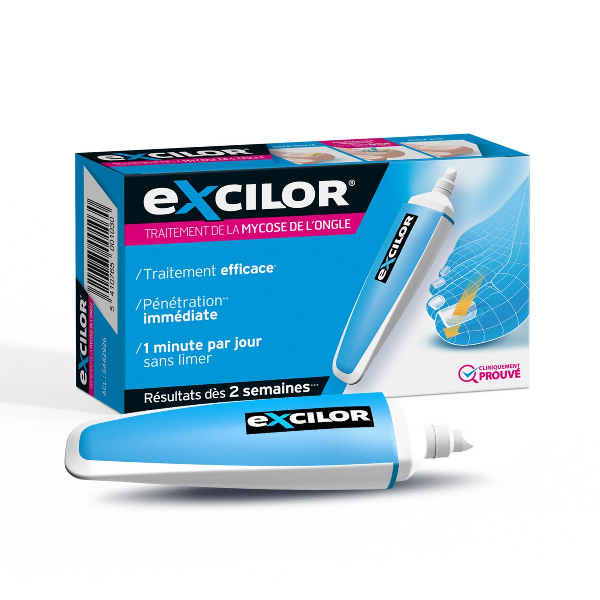 EXCILOR Stylet traitement de la mycose de l'ongle 3.5ml