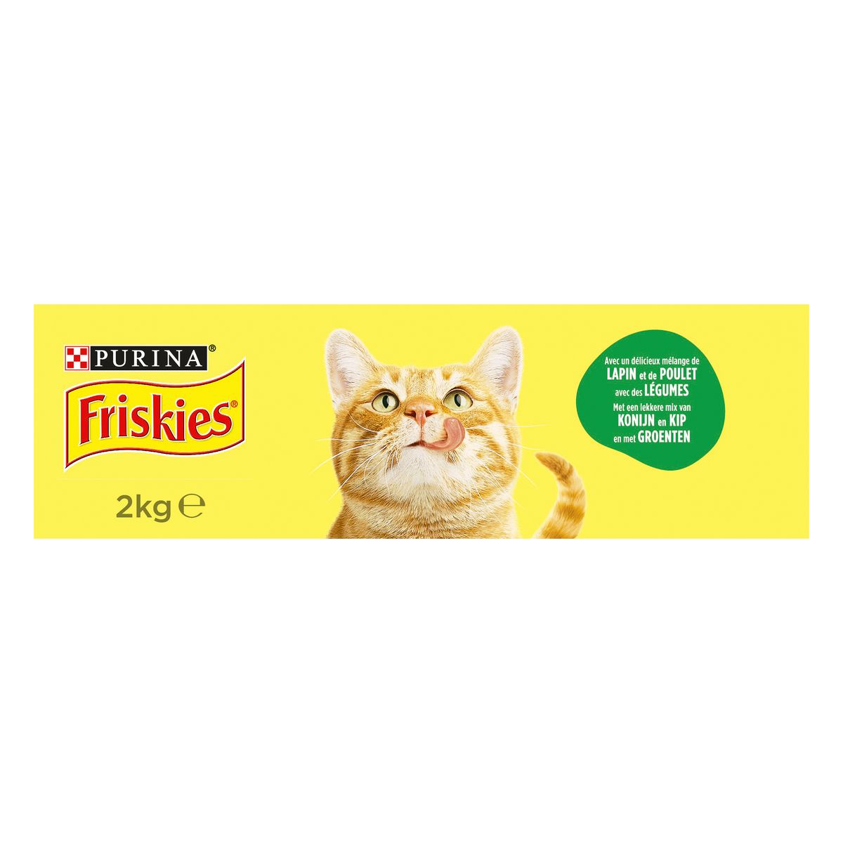 FRISKIES Croquettes au lapin poulet et légumes pour chat 2kg
