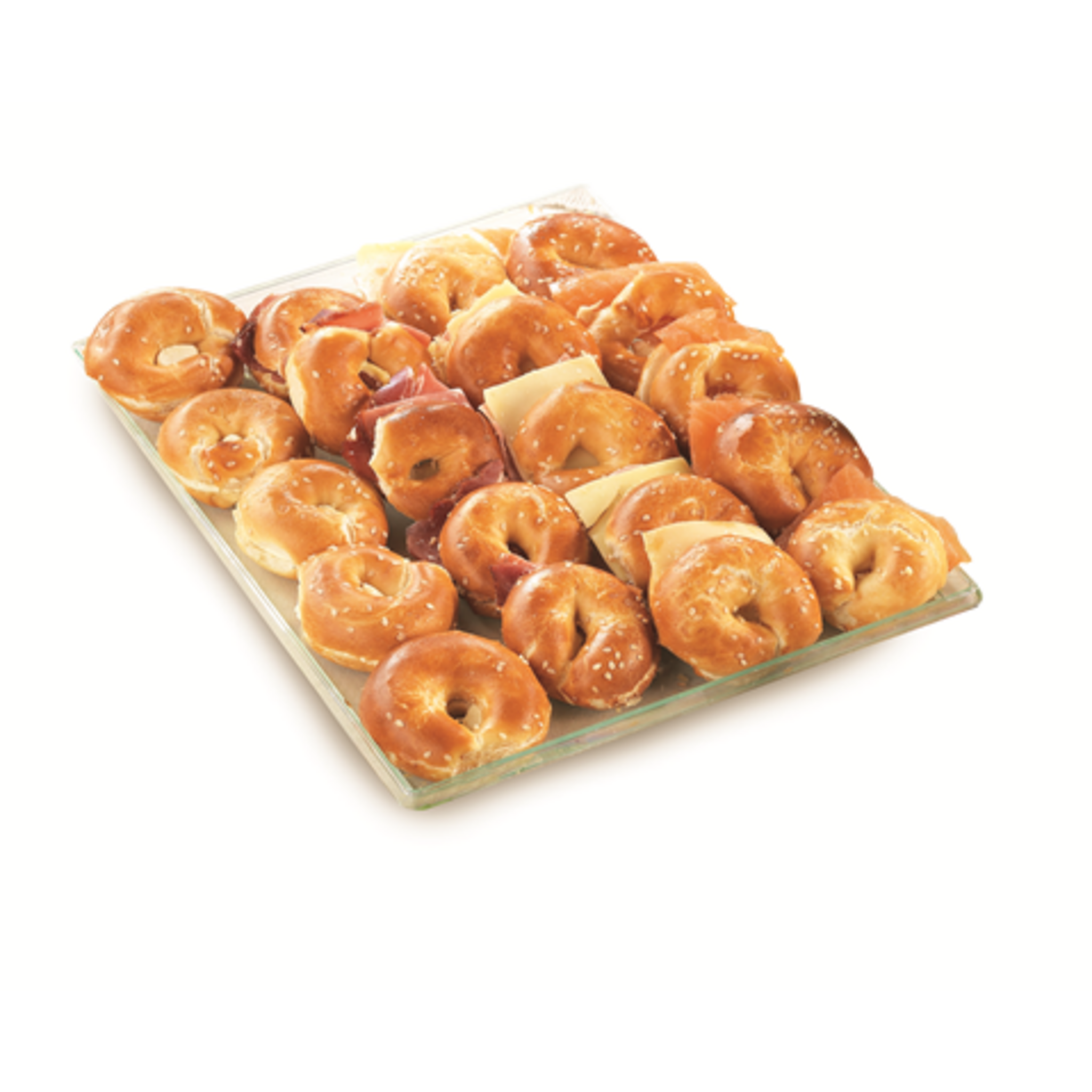 BURGARD Plateau de mini bagels