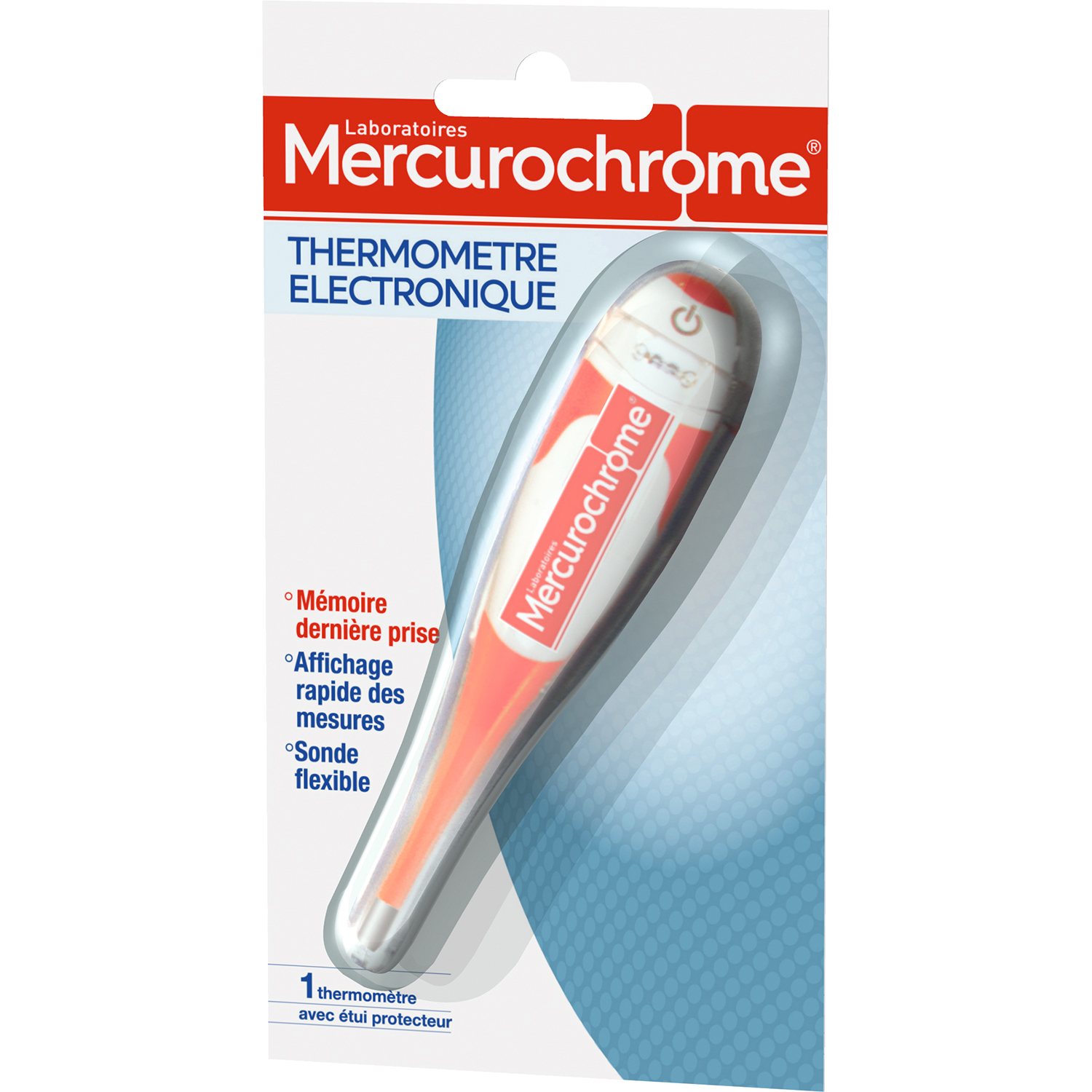 Voir la diapositive 2 : MERCUROCHROME Thermomètre électronique 1 pièce