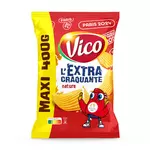 VICO Chips ondulées extra craquantes nature maxi format 400g