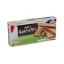 AUCHAN Gaufrettes fourrées au chocolat noisettes 32 biscuits 160g