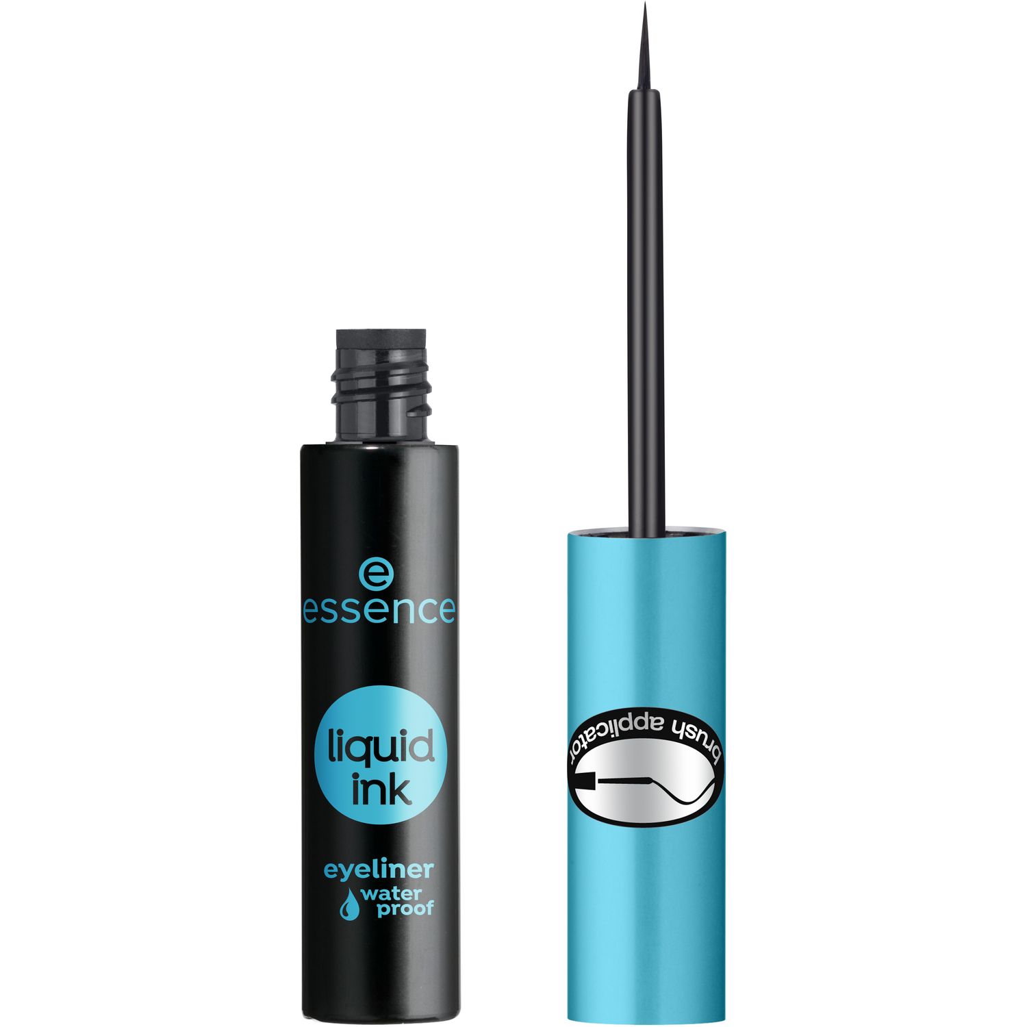Voir la diapositive 2 : ESSENCE Liquid Ink Eyeliner liquide 01 waterproof 3ml