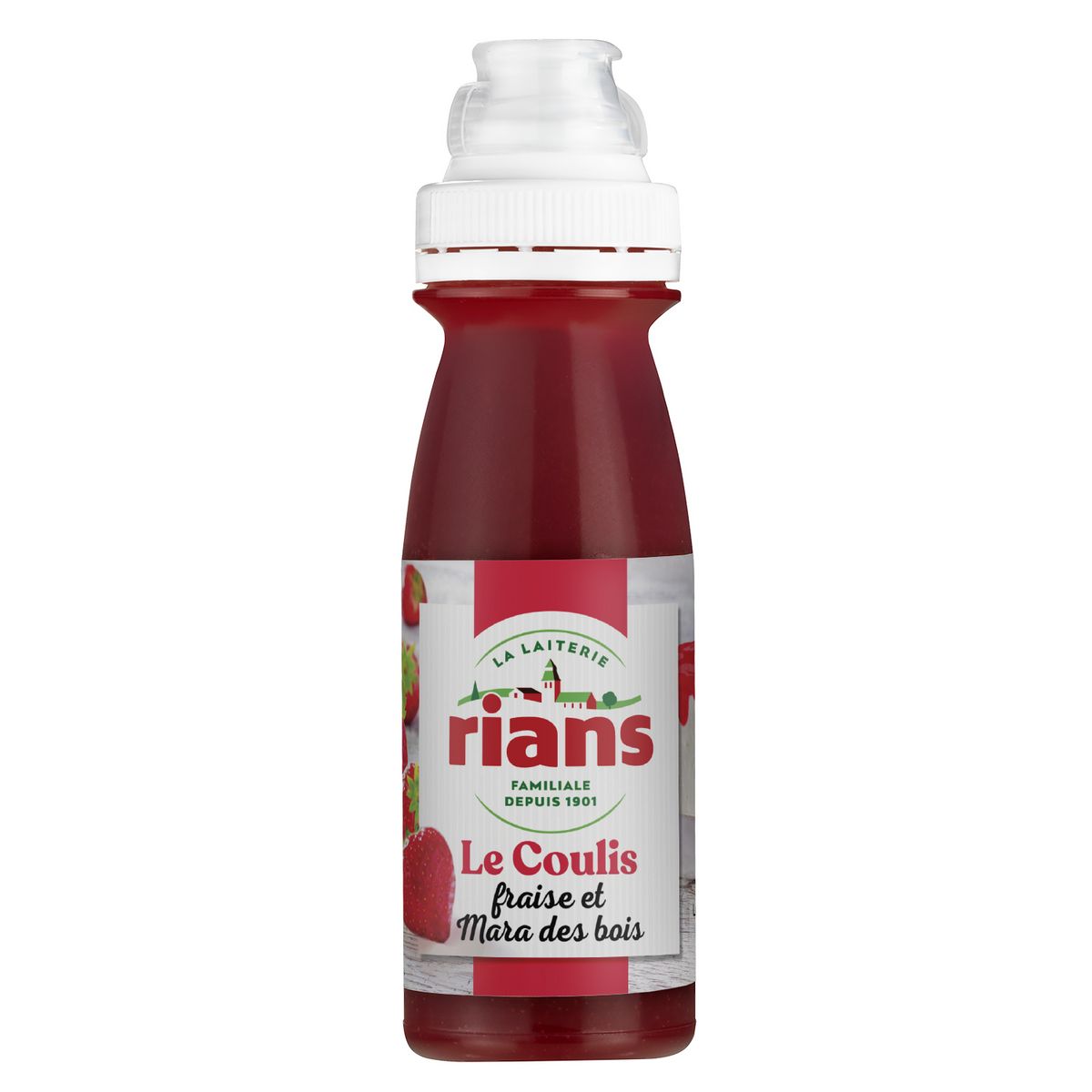 RIANS Coulis fraise et fraise des bois 170g