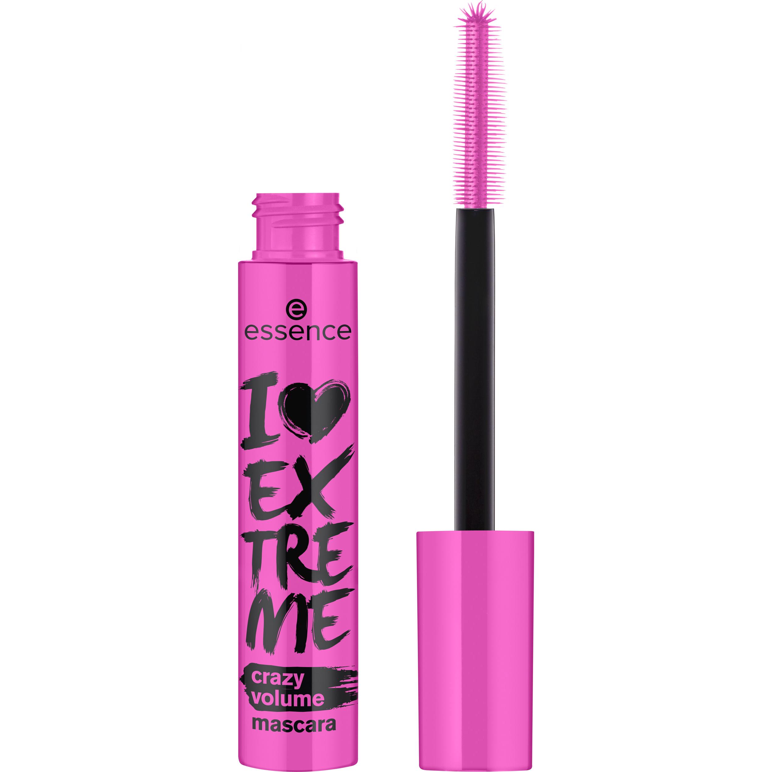 Voir la diapositive 2 : ESSENCE I love extreme mascara crazy volume noir 12ml