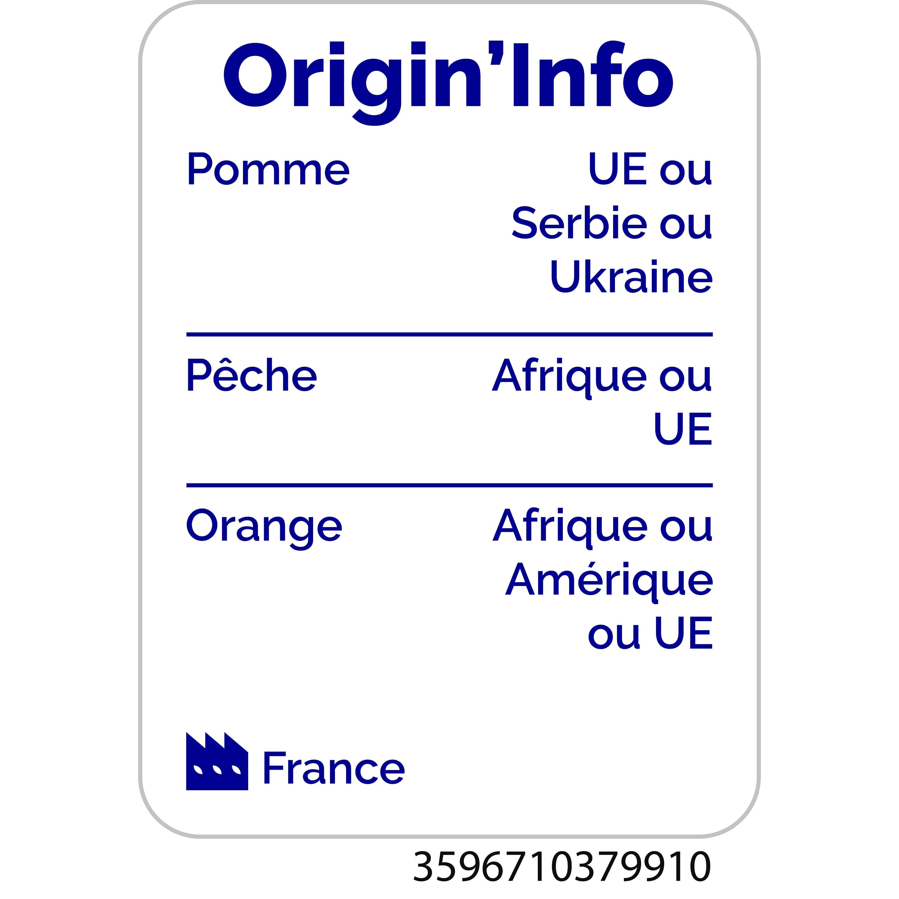Voir la diapositive 2 : AUCHAN Pur jus multifruits 2l