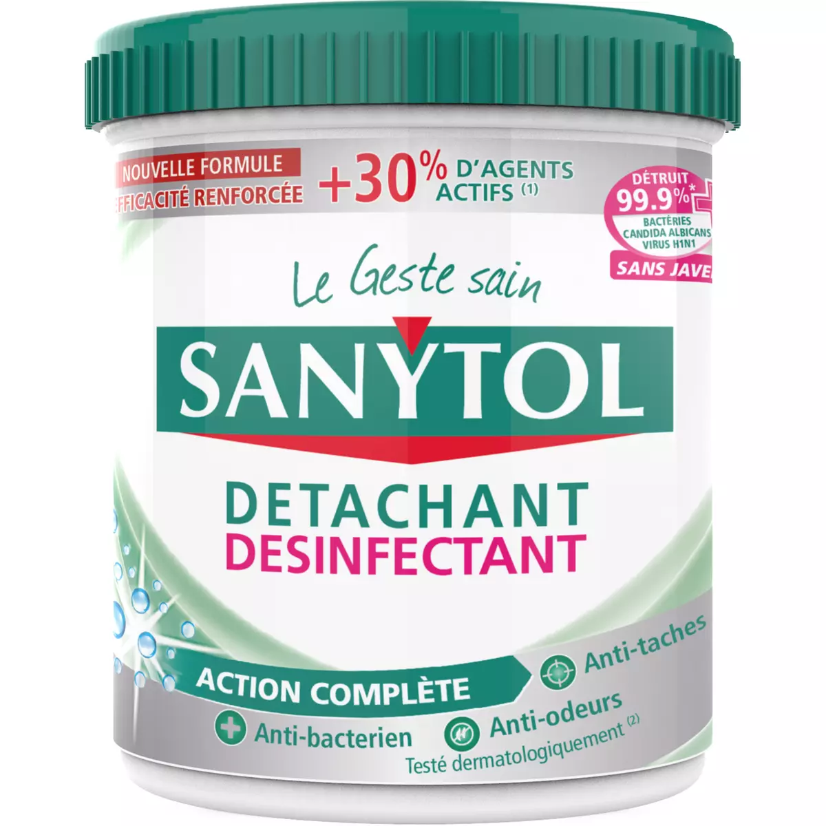 Désinfectant du linge en tablettes - Anti-odeurs - 10 tablettes - SANYTOL  SANYTOL