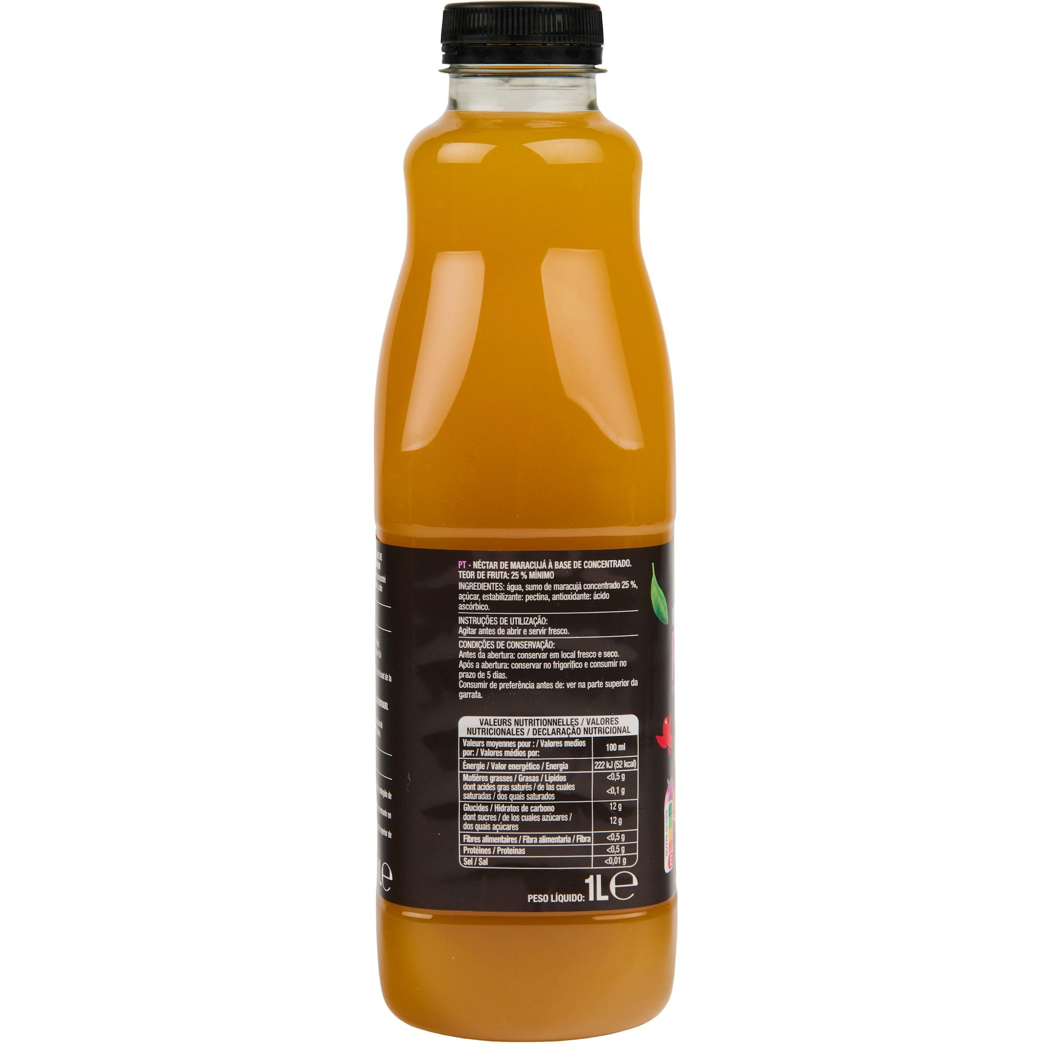 Voir la diapositive 2 : AUCHAN Nectar Instant Gourmand passion 1l