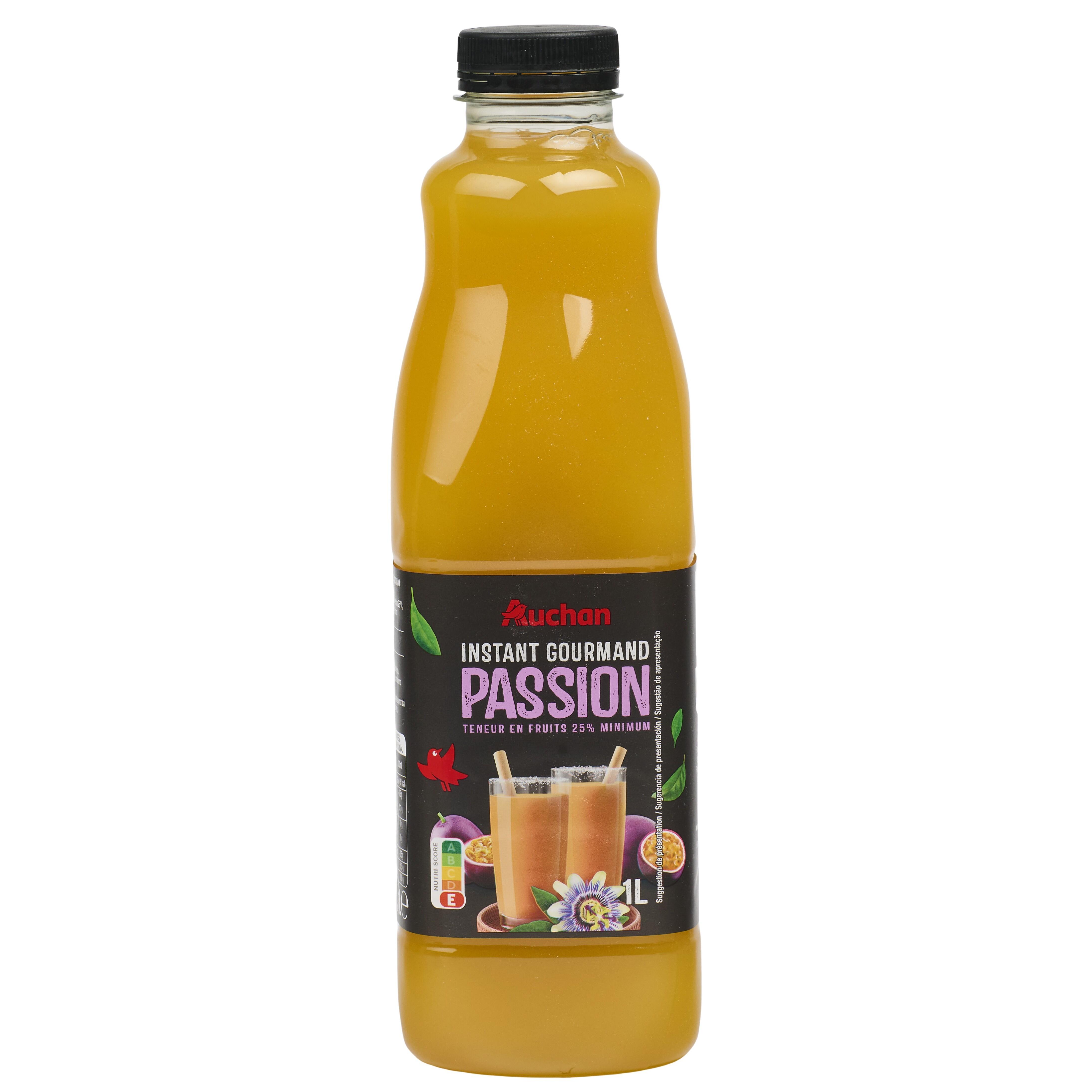 Voir la diapositive 4 : AUCHAN Nectar Instant Gourmand passion 1l