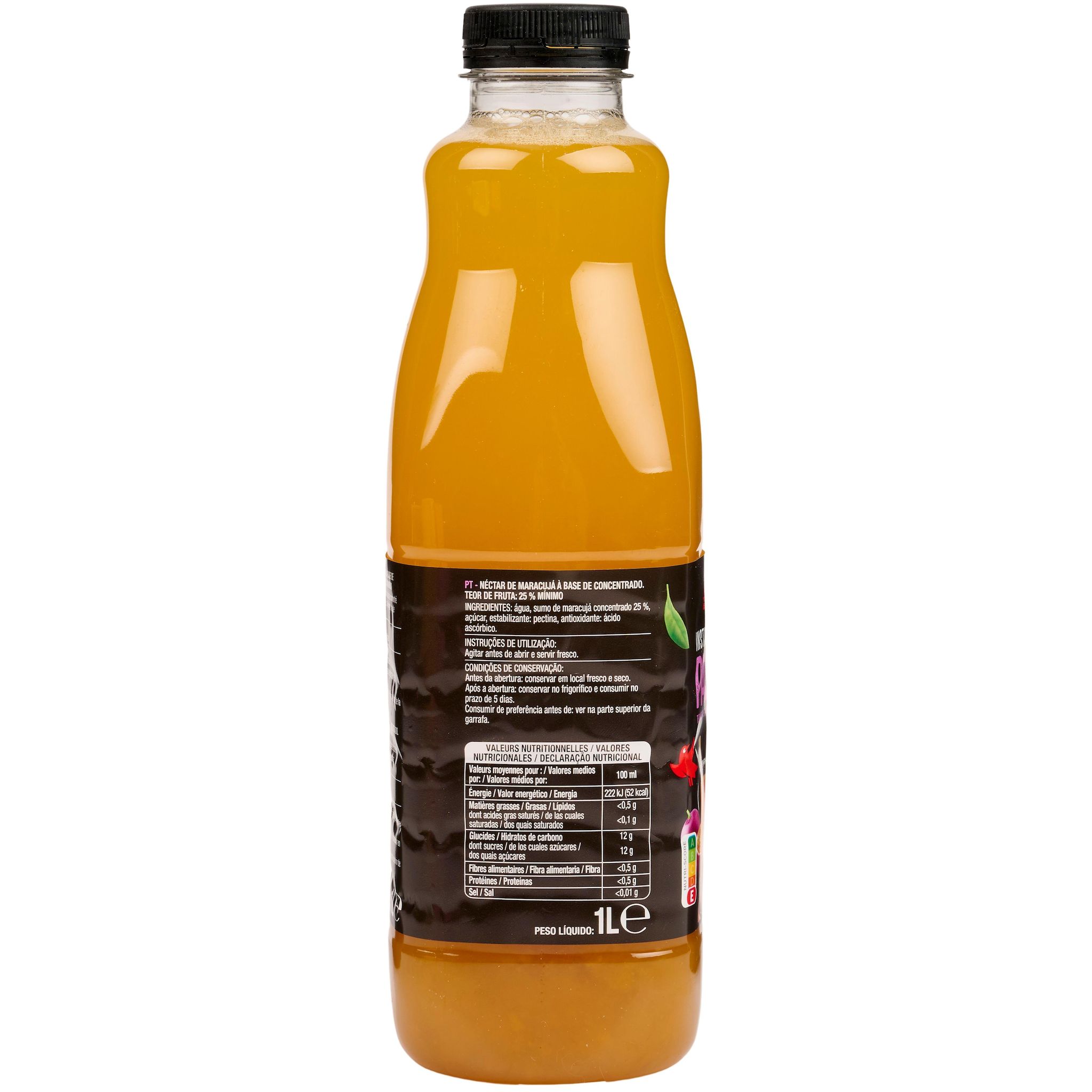 Voir la diapositive 4 : AUCHAN Nectar Instant Gourmand passion 1l