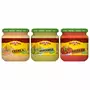 OLD EL PASO Sauce apéritif trio salsa dip guacamole dip cream 3 sauces 575g