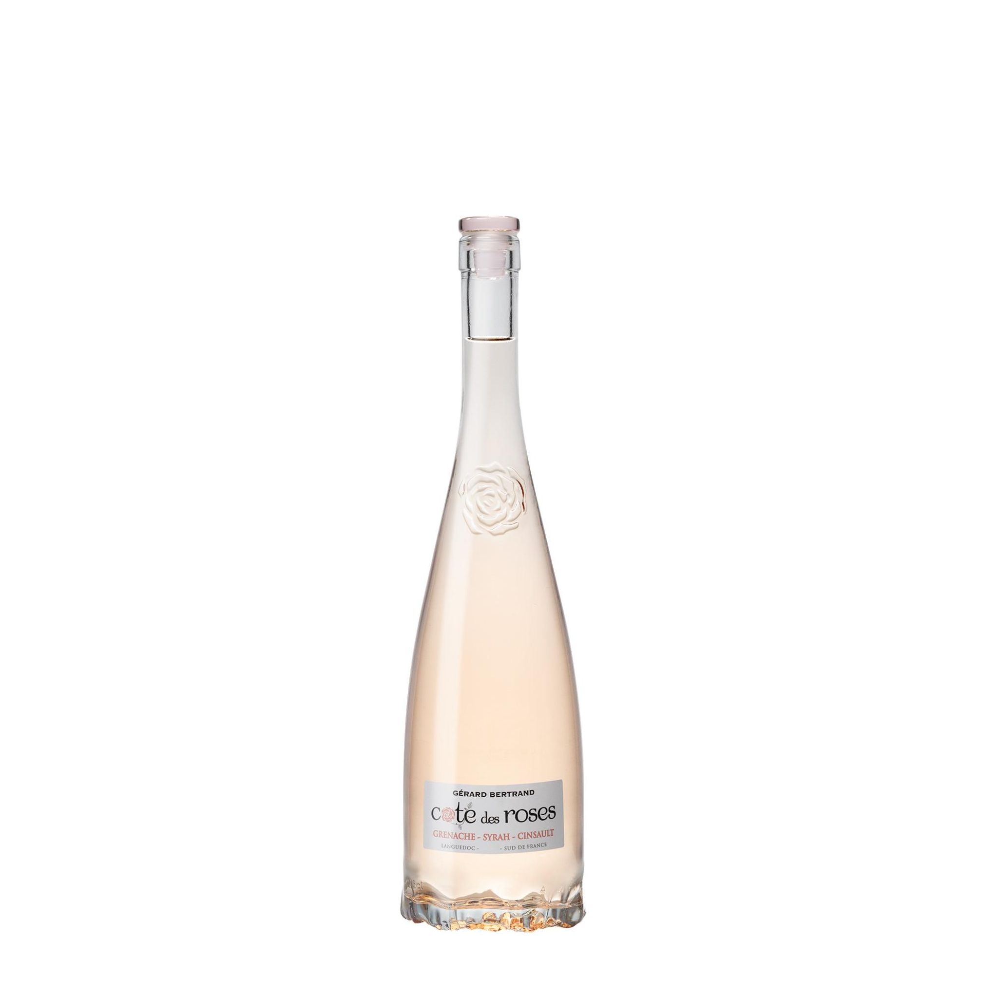 Voir la diapositive 2 : GERARD BERTRAND AOP Languedoc Côte des Roses rosé 75cl