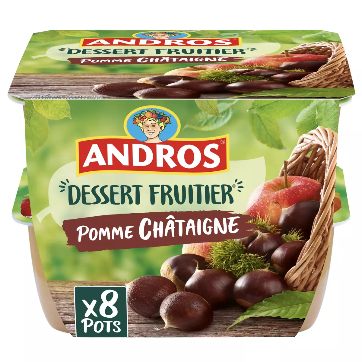 Dessert fruitier Pomme Châtaigne – Andros