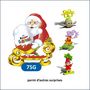 Voir la diapositive 2 : KINDER Surprise Père Noël traîneau en chocolat au lait 1 pièce 75g