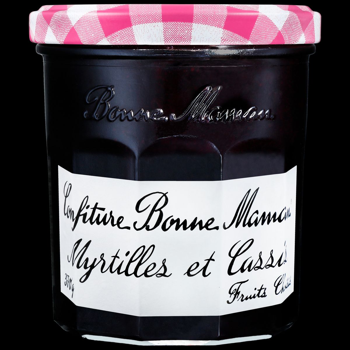 BONNE MAMAN Confiture myrtilles et cassis 370g