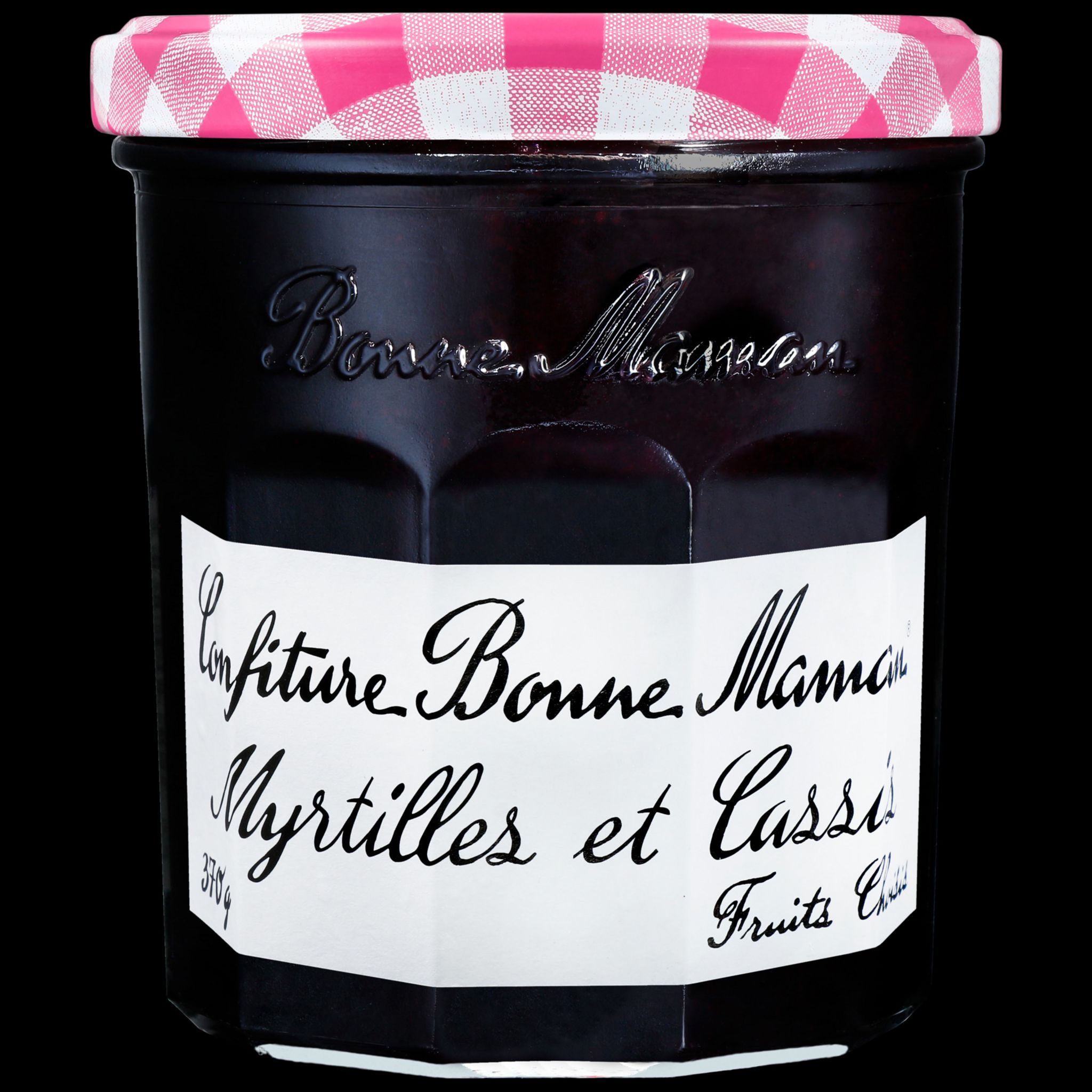 Voir la diapositive 4 : BONNE MAMAN Confiture myrtilles et cassis 370g