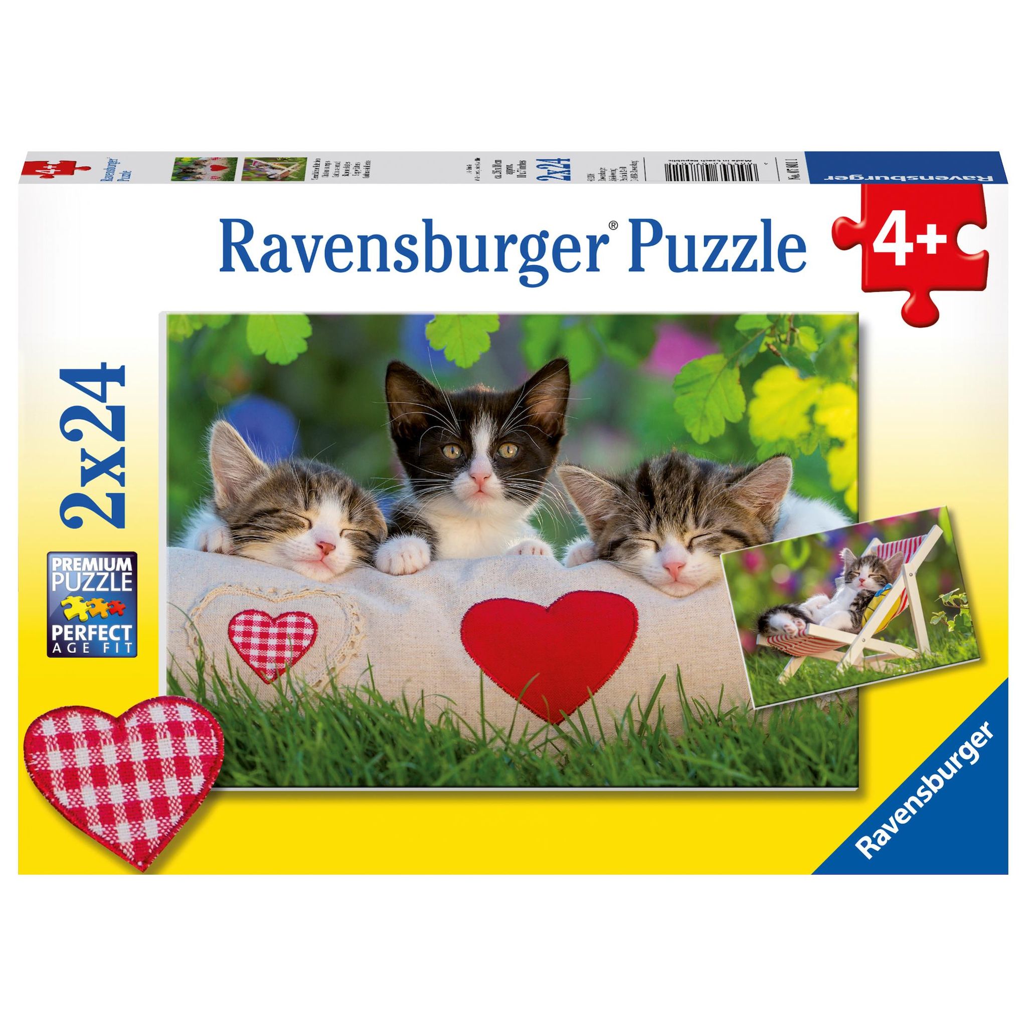RAVENSBURGER Puzzle 2x24 pièces
