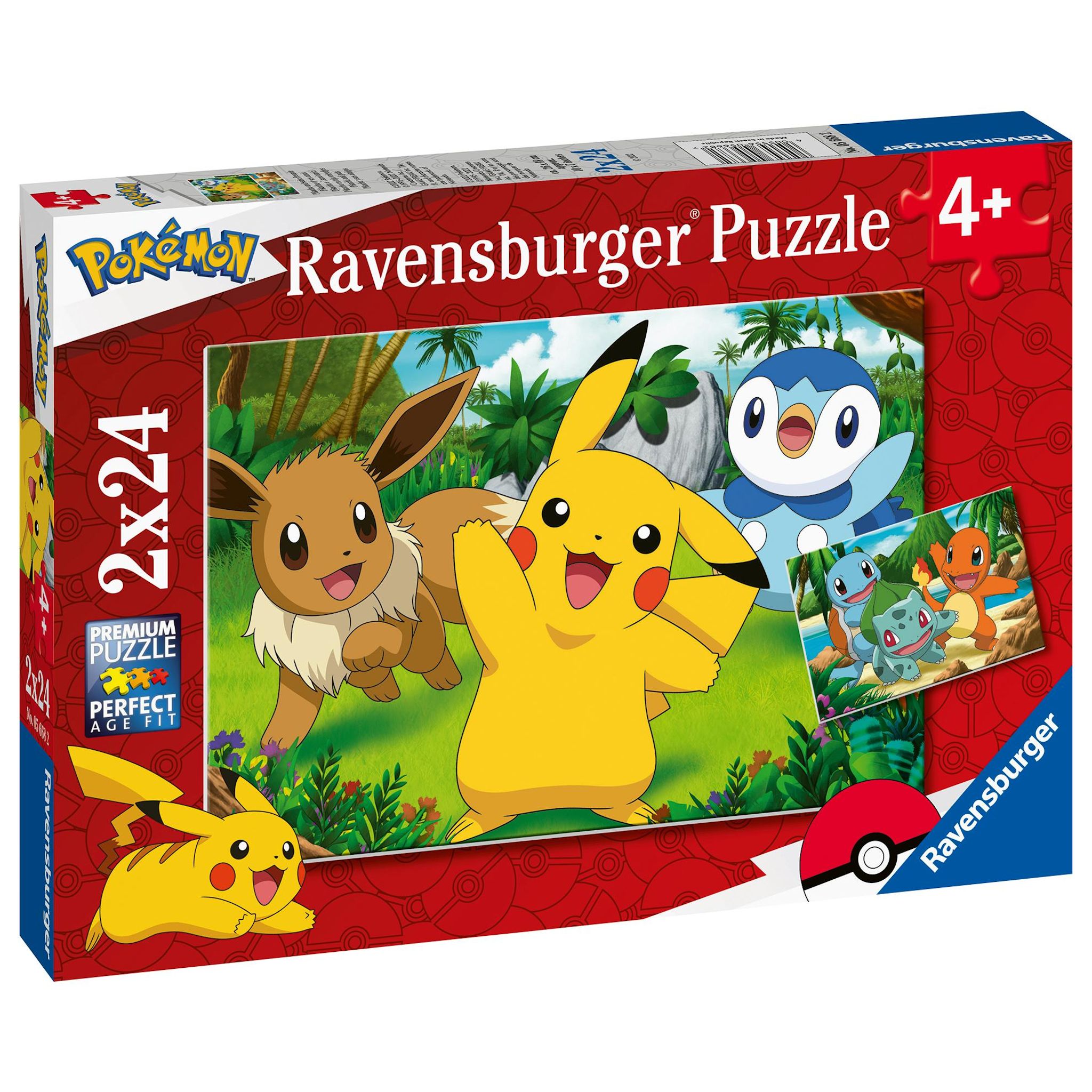 Voir la diapositive 2 : RAVENSBURGER Puzzle 2x24 pièces
