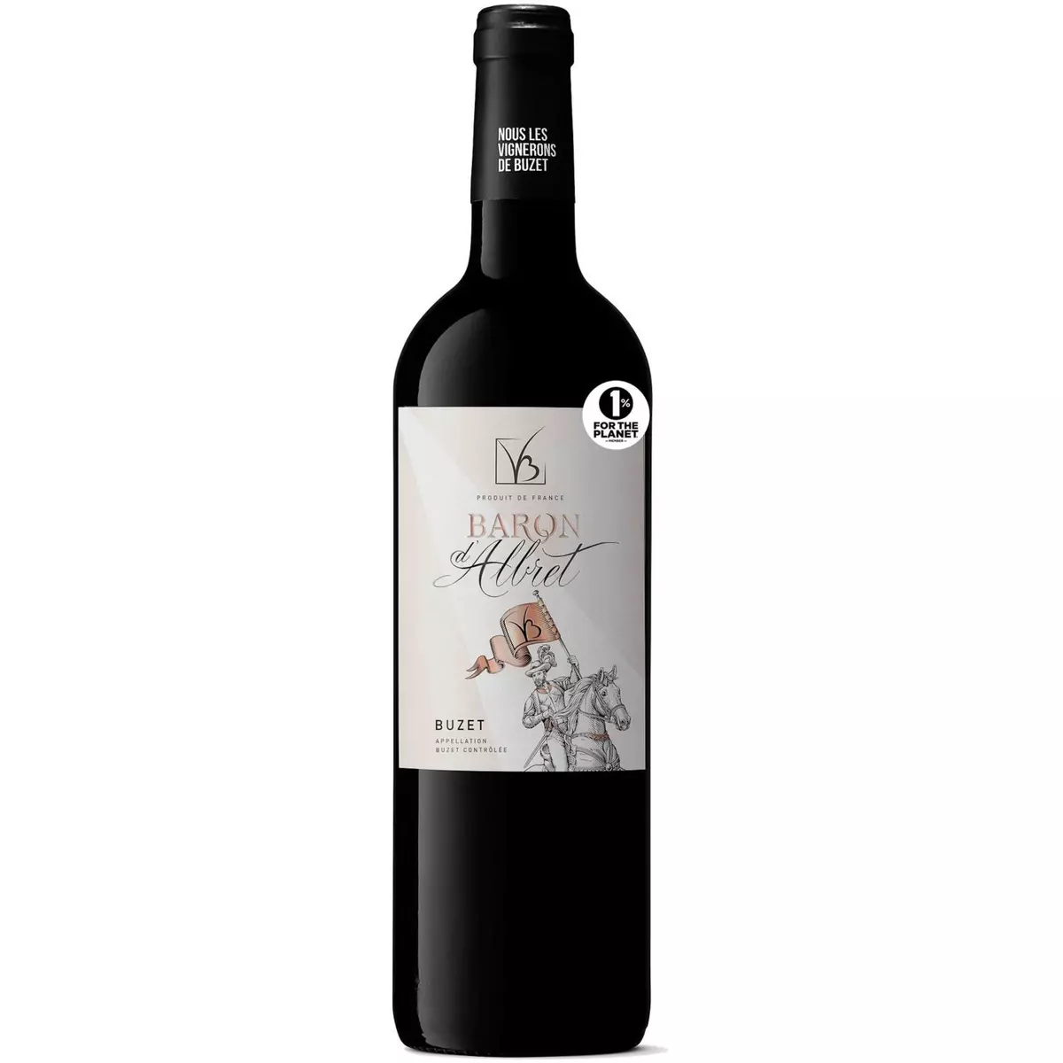 Vin rouge AOP Buzet Baron d'Albret 75cl