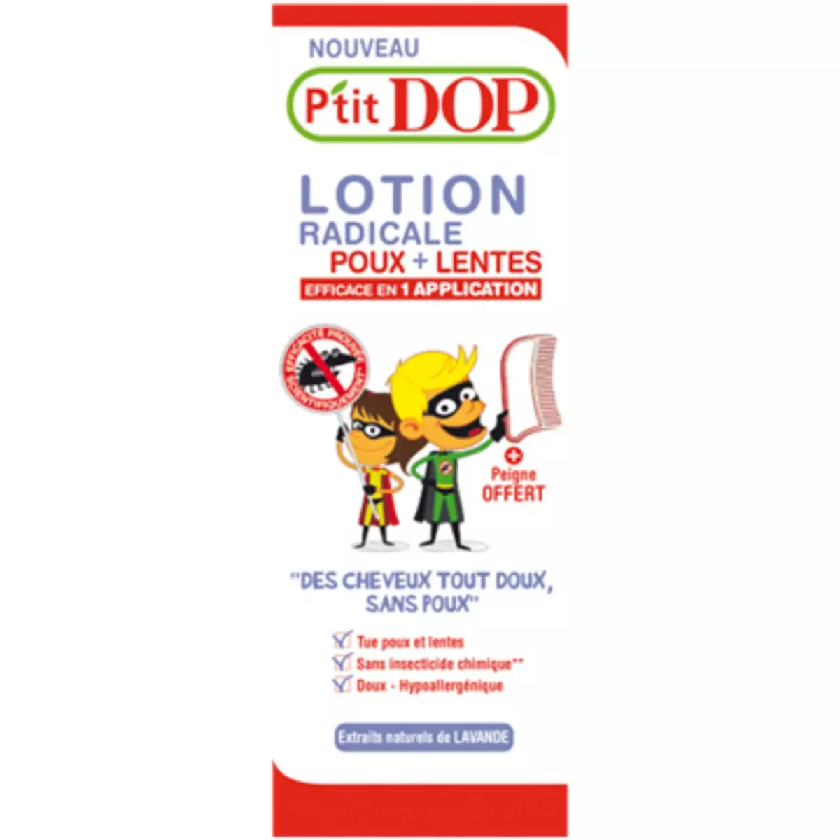 P'TIT DOP Lotion anti-poux & lentes 100ml