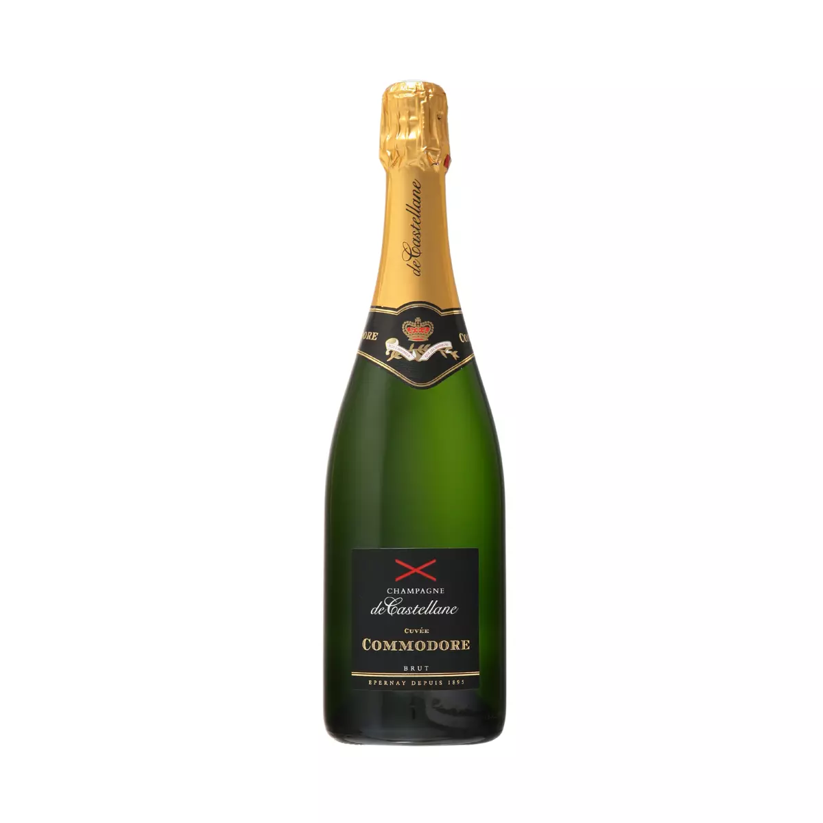 DE CASTELLANE AOP Champagne brut cuvée Commodore 75cl